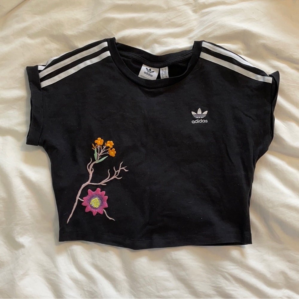 Adidas cropped T-shirt